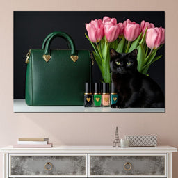 Emerald Elegance Ensemble - NicheCanvas