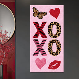 Wild Love Safari XOXO Style - NicheCanvas