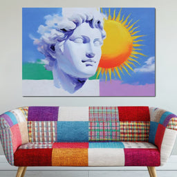 Statue Awakes - NicheCanvas