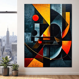 Colorful Modern Art 045 - Johanjjf - NicheCanvas