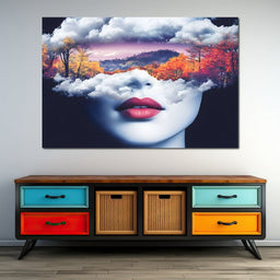 Dreamscape of Autumn Skies - NicheCanvas