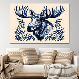 Silent Monarch of the Northern Woods - NicheCanvas