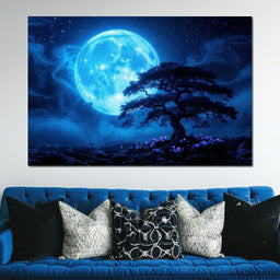 Nocturne in Indigo - TooplesArt - NicheCanvas