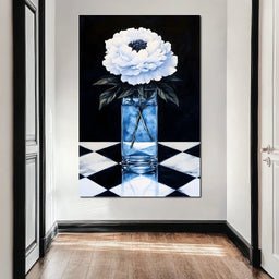Dream Petals in Glass Enclave - NicheCanvas