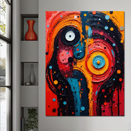 Colorful Modern Art 068 - Johanjjf - NicheCanvas