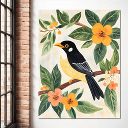 Birdsong Among Blossoms - NicheCanvas