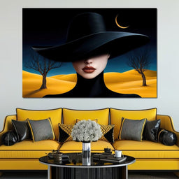 Enigmatic Beauty - TooplesArt - NicheCanvas