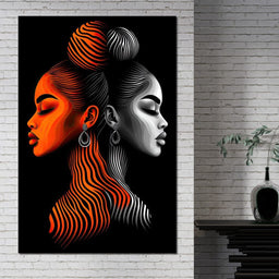 Black & Bold - TooplesArt - NicheCanvas