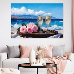 Oceanfront Celebration Bliss - NicheCanvas