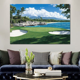 Exotic Golf Course - NicheCanvas