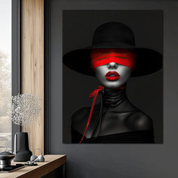 Scarlet Obscura - TooplesArt - NicheCanvas