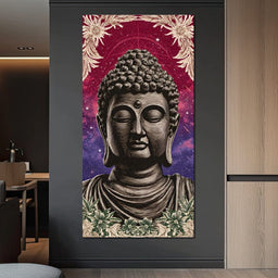 Celestial Buddha Tranquil Flow - NicheCanvas