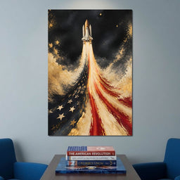 Ascending Legacy Of Freedom - NicheCanvas