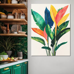 Tropical Foliage - NicheCanvas