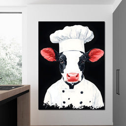 Bovine Culinary Chef - NicheCanvas
