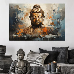 Buddha's Grace - NicheCanvas
