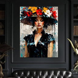 Female Portrait 0039 - Vizahn Burger - NicheCanvas