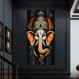 Divine Graceful Elephants Blessing - NicheCanvas