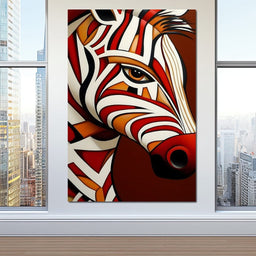 Stripes of the Savanna Melody - NicheCanvas