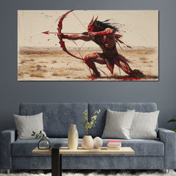 Desert Archers Fierce Stance - NicheCanvas