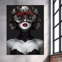 Female Portrait 280 - Johanjjf - NicheCanvas