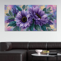 Lavender Blooms Radiance - NicheCanvas