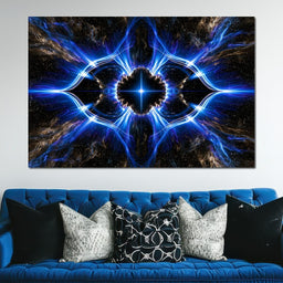 Radiance of the Distant Cosmic Eye - NicheCanvas