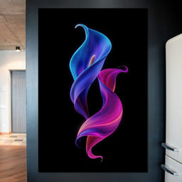 Cosmic Petal Helix - TooplesArt - NicheCanvas