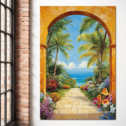 Tropical Vacation - NicheCanvas