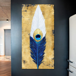 Gilded Feather - NicheCanvas