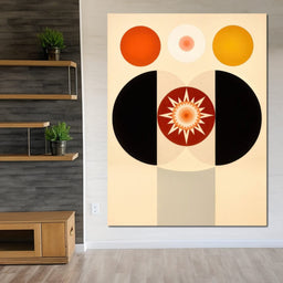 Dual Suns of Intention - TooplesArt - NicheCanvas