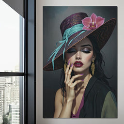 A Lady’s Poise - TooplesArt - NicheCanvas