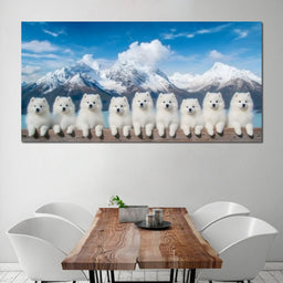 Alpine Pups Dreamy Escape - NicheCanvas