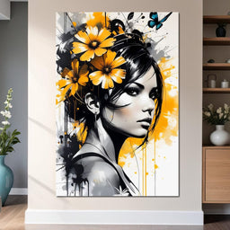 Female Portrait 262 - Johanjjf - NicheCanvas