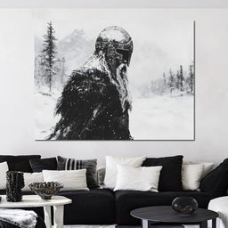 Viking Saga In Winter Majesty - NicheCanvas