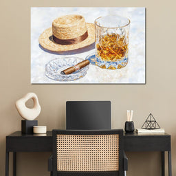 Sunlit Cuban Leisure - NicheCanvas