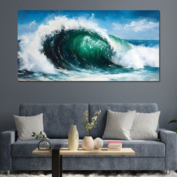 Oceanic Wave - NicheCanvas