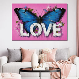 Butterfly Love - NicheCanvas