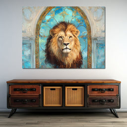 Lion Sanctuary - NicheCanvas