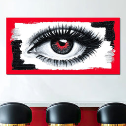 Fiery Sentinel Eye Awakens - NicheCanvas