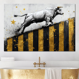 Golden Bull Market - NicheCanvas