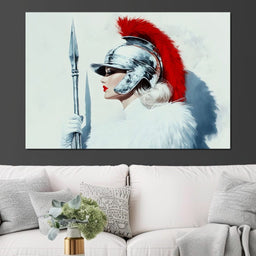 Warrior Elegance Majesty - NicheCanvas