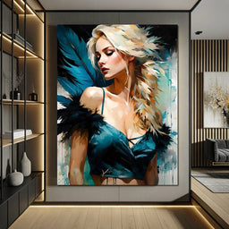 Female Portrait 0025 - Vizahn Burger - NicheCanvas