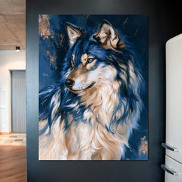 Lone Predator Of The Winter North - NicheCanvas