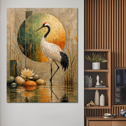 Harmony in Feather and Form - TooplesArt - NicheCanvas