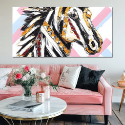 Energetic Equine Vibrance - Alicia Smith - NicheCanvas