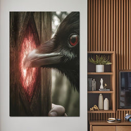 Portal of Crow Shadows - NicheCanvas