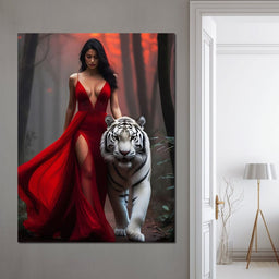 Female Portrait 198 - Johanjjf - NicheCanvas