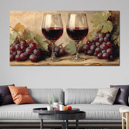 Wine Lovers Vineyard Charm - NicheCanvas
