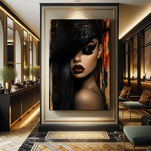 Mystery Elegance Enigma Canvas Print